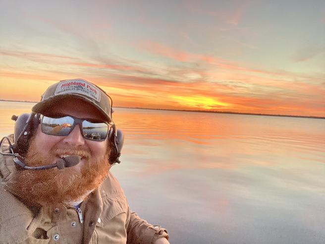 Captain Joshua Mattson Sunset Airboat Ride 