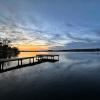 Airboat and Gator Charters sunset from Tedders Fish Camp in Deleon Springs, Florida. Near Daytona Beach and Orlando.