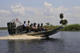 Airboat Tour Near Daytona Beach and Orlando, Florida.